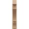 Ekena Millwork 7 1/2-in W x 32-in D x 44-in H Balboa Block Rough Cedar Woodgrain TimberThane Outlooker, Primed Tan OUTUR075X32X44BOA44RCPR - alternate 5